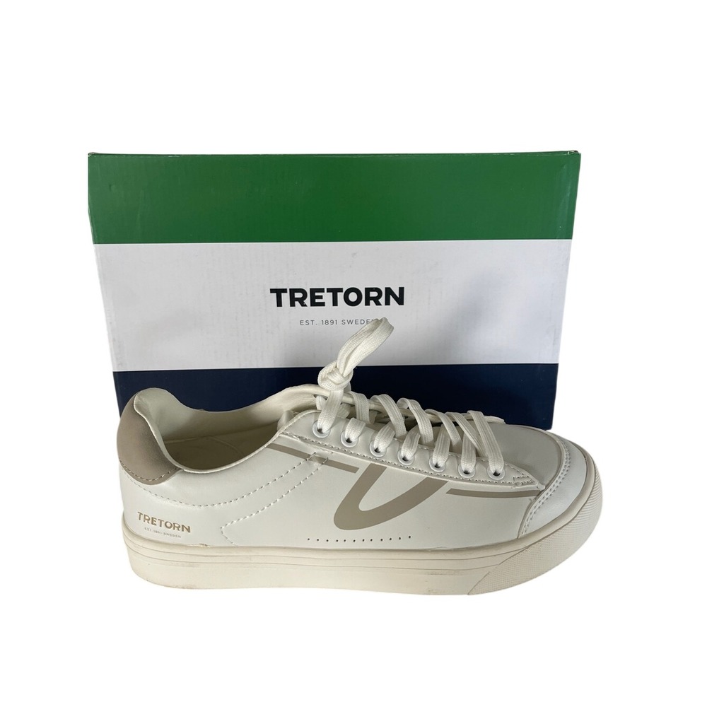 Tretorn Women's "Serve" White Sneakers 7 NEW